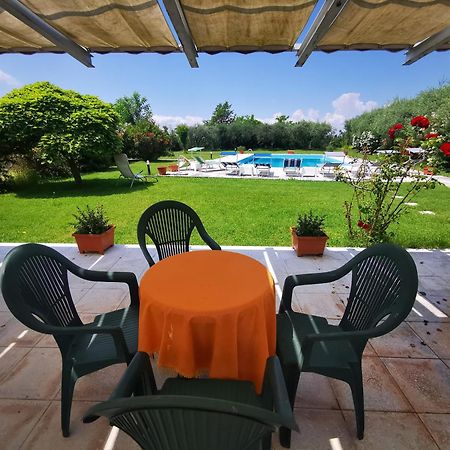 Casa Ghirlanda Con Piscina E Campo Da Tennis Lazise Esterno foto