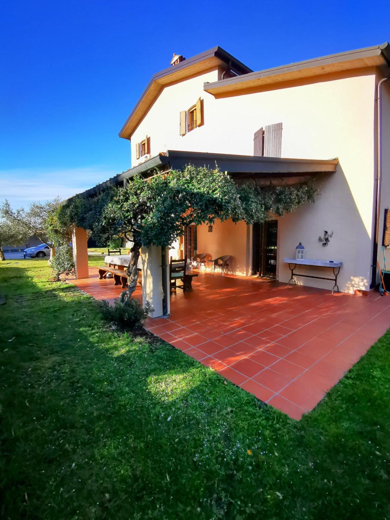 Casa Ghirlanda Con Piscina E Campo Da Tennis Lazise Esterno foto