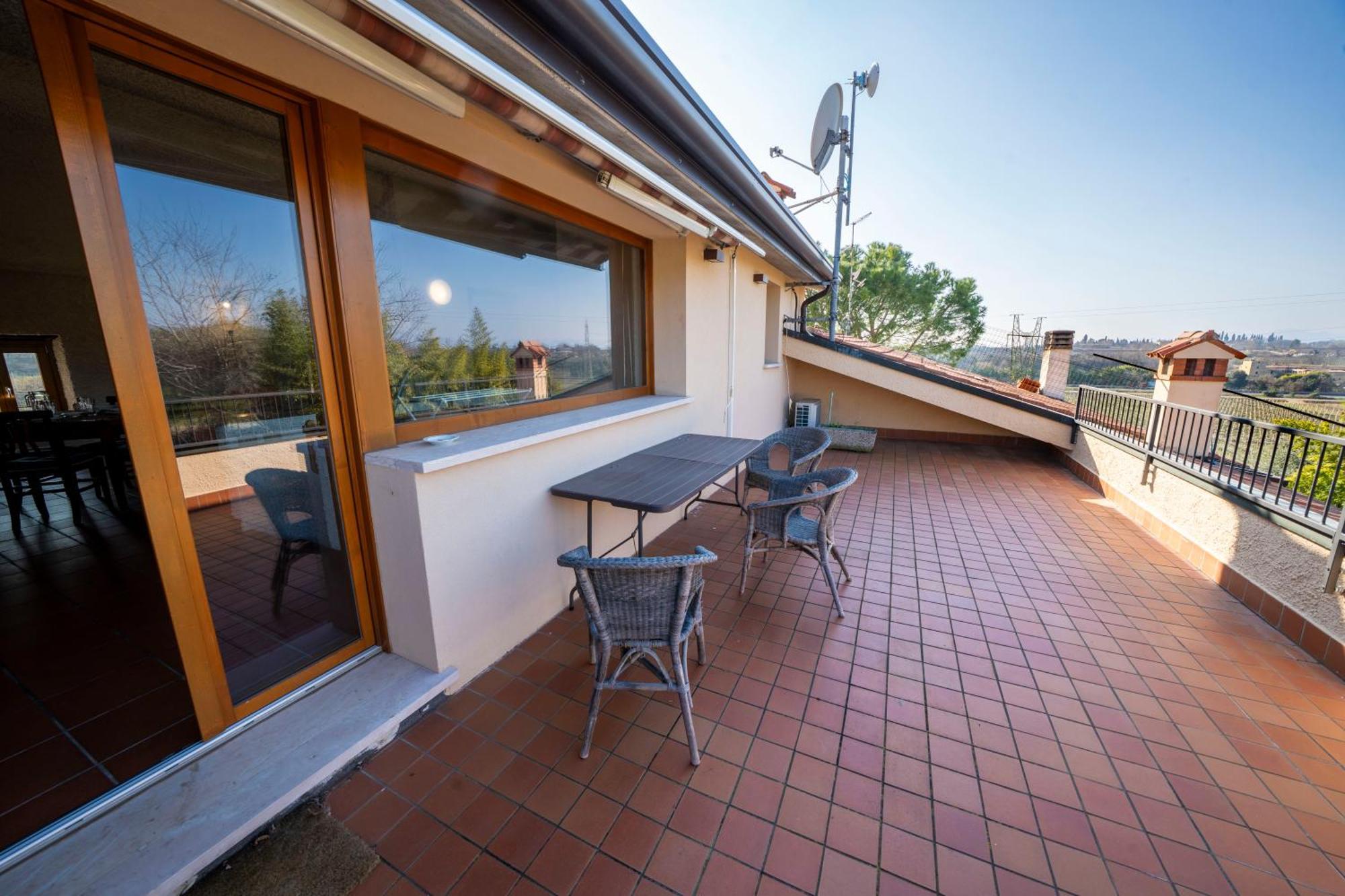 Casa Ghirlanda Con Piscina E Campo Da Tennis Lazise Esterno foto